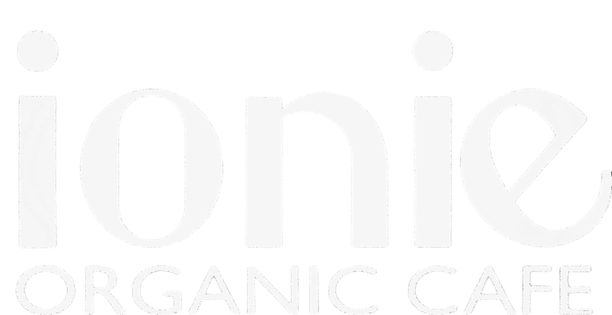 ionie organic cafe logo